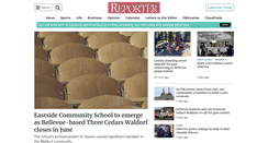 Desktop Screenshot of bellevuereporter.com